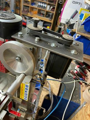 Paulimot F-207V Fräse umgebaut