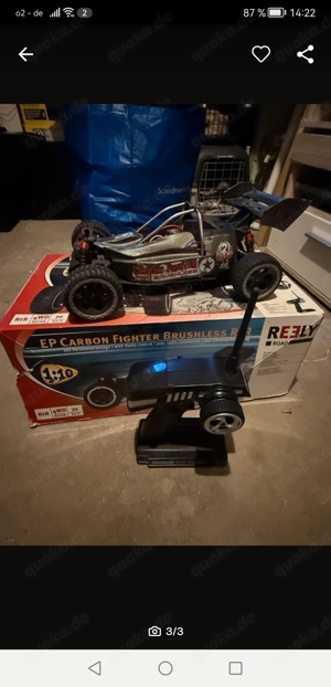 Reely Carbon Fighter brushless 1:10 RC Auto 