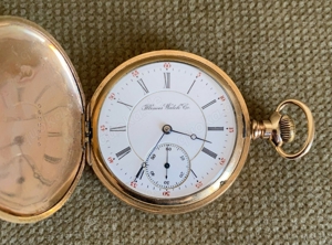 ILLINOIS Full Hunter Pocket Watch 50 mm Grade 174 Mod.4 - 16 S 17 J. von 1898