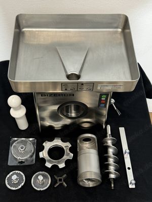Bizerba FW N22 Fleischwolf Tischwolf Meat Mincer NEUWERTIG BJ 2021 Hack Wolf Bild 4