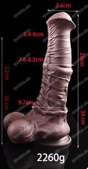 Horse Dildo Huge Realistic Pferdeschwanz Penis Dildo  Bild 3