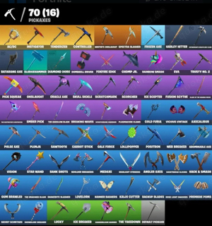 Fortnite og account 