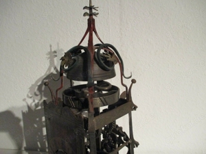 Eisenuhr frühe Hausuhr auf Zifferblatt Datiert 1584 Sehr schöne Uhr Bild 2