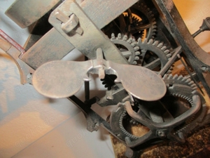 Eisenuhr frühe Hausuhr auf Zifferblatt Datiert 1584 Sehr schöne Uhr Bild 9