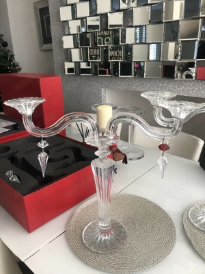 Ein Paar Kristallleuchter von Baccarat Mille Nuits Bild 3