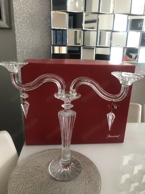 Ein Paar Kristallleuchter von Baccarat Mille Nuits Bild 6
