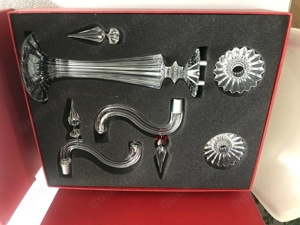 Ein Paar Kristallleuchter von Baccarat Mille Nuits Bild 4