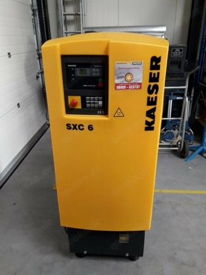 KAESER Schraubenkompressor 8 bar, Komplettgerät mit 215 Liter Druckluftbehälter