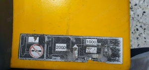 Jungheinrich Elektro Stapler Hochhubwagen BJ 2012 Bild 3