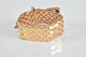 750er 18kt Gold Armband mit Saphiren Bild 3