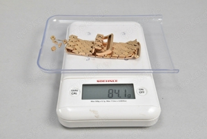 750er 18kt Gold Armband mit Saphiren Bild 7