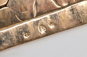 750er 18kt Gold Armband mit Saphiren Bild 8