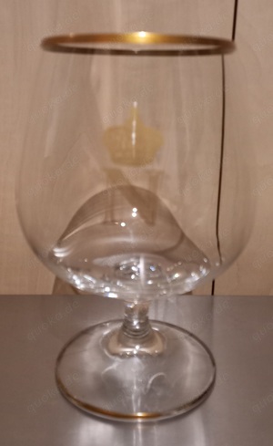   Vintage Baccarat Cognac Napoleon Gold 