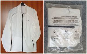 NEU Sommer Windjacke Outdoor Jacke weiß, wasserabeisend Gr.54 56 XXL