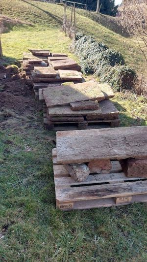 Sandsteinplatten 