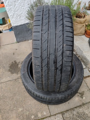 2 x Continental SportContact 5 245 45 R19 98W, Sommerreifen