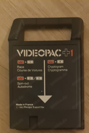 Philips Videopac+ G7400 Spiel 1 G7000