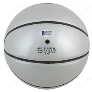  Magic Johnson signierter Spalding Silver Mini Basketball   Beckett COA Bild 3
