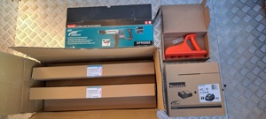 Makita DFR550 Akku-Magazinschrauber + Power Set Kitt + Magazinschrauben + GK Kantenhobel - neu -