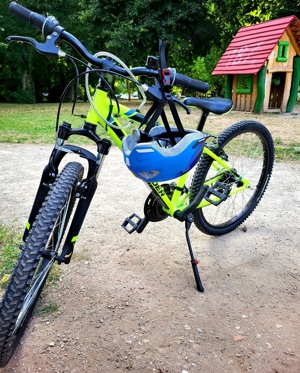 Fahrrad Maunt-Bike 24 Zoll.Grün. Fahrbereit  Bild 2