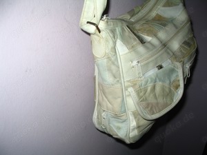 STE-15 Handtasche, Tasche, Damentasche, Schultertasche, Umhängetasche, Mark Patchwork Bild 3