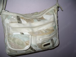STE-15 Handtasche, Tasche, Damentasche, Schultertasche, Umhängetasche, Mark Patchwork Bild 2