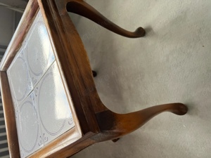 Beistelltische, Jugendstil (?), ca. 1920-1950, wunderschöne alte Stücke im guten Zustand!  Bild 2