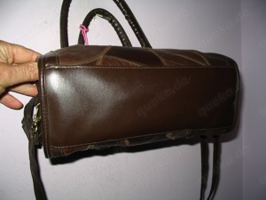 STE-17 Handtasche, Tasche, Damentasche, Schultertasche Markentasche Patchwork SPIES Germany Bild 5