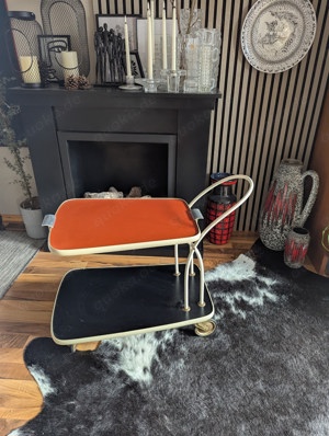 Servierwagen Hausbar der 50er 60er   Vintage   Mid Century