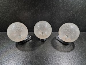 Wandleuchten Bad mit Glasaufsatz (rund) Keuco Elegance