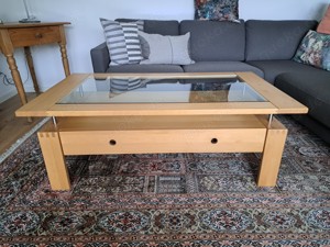 Wohnzimmertisch   Couchtisch mit Schubladen Bild 2