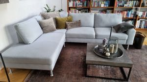 Hellgraues Ecksofa zu verkaufen