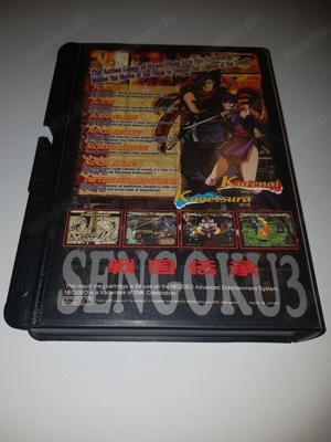 Neo Geo AES Sengoku 3 US Version - SNK Authentic - RARE!! Bild 2