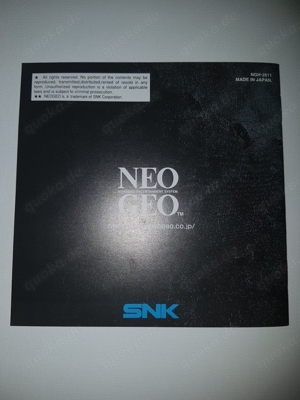 Neo Geo AES Sengoku 3 US Version - SNK Authentic - RARE!! Bild 7