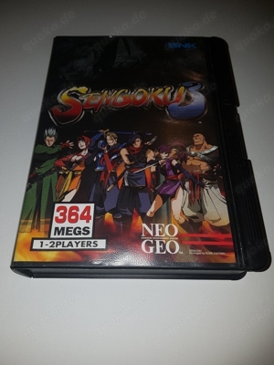 Neo Geo AES Sengoku 3 US Version - SNK Authentic - RARE!! Bild 8
