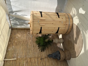 Mini-Sauna für den Balkon, Sauna für Zuhause oder das Badezimmer, Innensauna, Mini Dampfbad  Bild 2