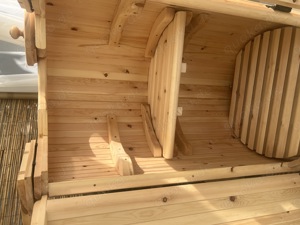 Mini-Sauna für den Balkon, Sauna für Zuhause oder das Badezimmer, Innensauna, Mini Dampfbad  Bild 3