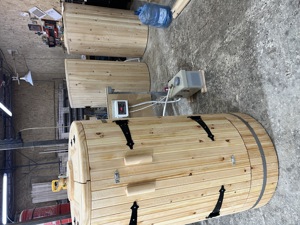 Mini-Sauna für den Balkon, Sauna für Zuhause oder das Badezimmer, Innensauna, Mini Dampfbad  Bild 5