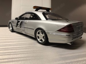 mercedes cl 55 amg safety car 118 autoart ovp rarität Bild 8