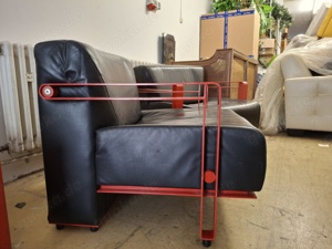 Sitzgruppe, Sofa, Designersofa. Ledersofa, Couch, Ledercouch Bild 4