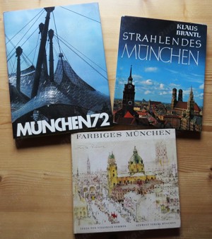 3  Bücher   München   aus den 60er Jahren