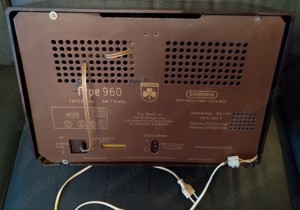 Grundig Typ 960 Röhrenradio 3D Klang mit Fensterantenne Bild 4