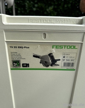 Festool TS 55 EBQ-Plus Tauchsäge.