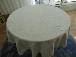 Stoff-Tischdecke (rund) - 155 cm Durchmesser