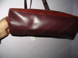 STE-24,Handtasche, STEFANO, Schultertasche, Braun, NEU, new, handbag, Patchwork-Leder Bild 5