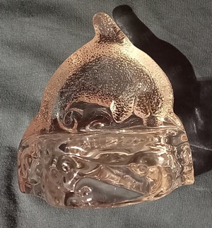   Dekoration, Sammeln, Glas Teelichthalter Delfine  Bild 6