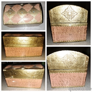 3 kleine Truhen  Kästchen Schmuck 