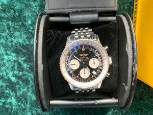 Breitling Navitimer A 23322 Automatik mit passendem Breitling Stahlarmband 22mm