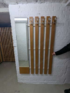 Garderobe mit Spiegel Mid Century 50er 60er retro vintage