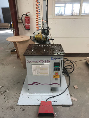 Formteil-Kantenanleimmaschine Brandt Optimat KTD 82
